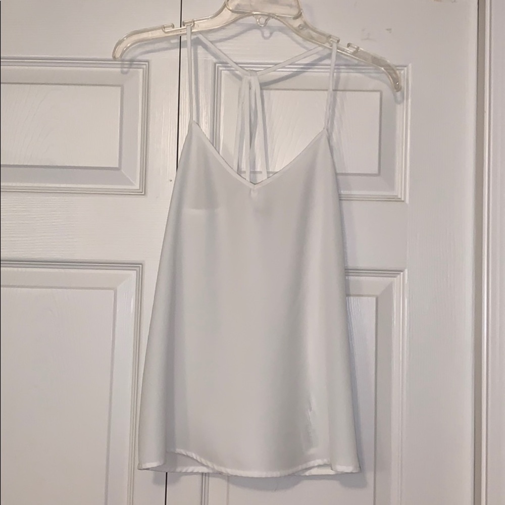 White Formal Tank